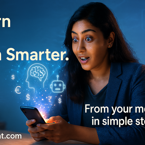 AI শেখা কেন জরুরি—যদি আপনি আয় বাড়াতে চান, ব্যবসা বাড়াতে চান, বা ভবিষ্যতের জন্য প্রস্তুত হতে চান